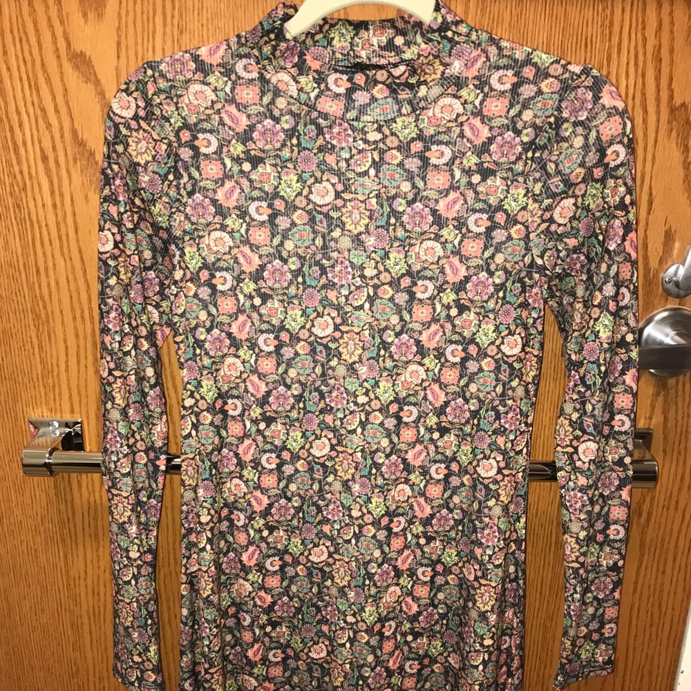 Multicolored floral dress